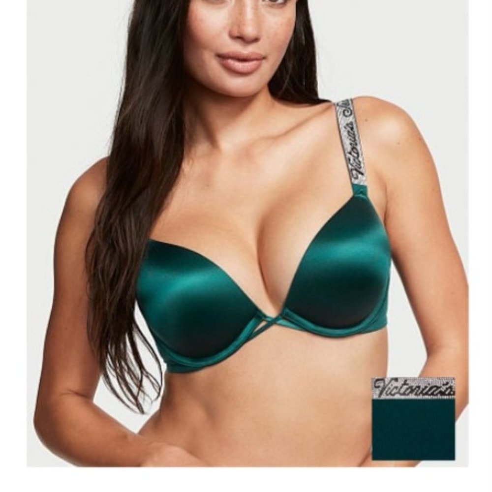 VERY SEXY Bombshell Add-2-cups Shine Strap Push-Up Bra